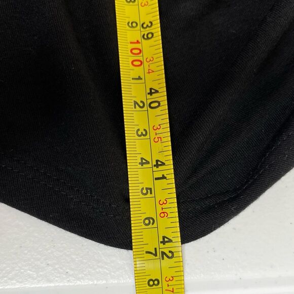 NWT Torrid Jersey Bodycon Black Dress V Neck Ruched Seaming Long Sleeve Women 2X - Picture 15 of 16